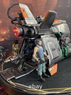 GI JOE COBRA NIGHTFALL-9 Assault Dropship 118 Rare Collectible Vintage