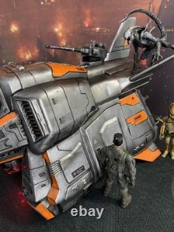 GI JOE COBRA NIGHTFALL-9 Assault Dropship 118 Rare Collectible Vintage GI JOE COBRA NIGHTFALL-9 Assault Dropship 118 Rare Collectible Vintage