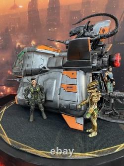 GI JOE COBRA NIGHTFALL-9 Assault Dropship 118 Rare Collectible Vintage