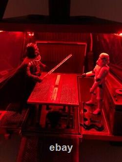 GI JOE COBRA STAR WARS MARVEL DIORAMA OUTPOST w LED LIGHT KIT for 3.75 INCH 118