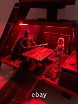 GI JOE COBRA STAR WARS MARVEL DIORAMA OUTPOST w LED LIGHT KIT for 3.75 INCH 118