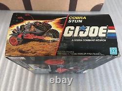 GI JOE Cobra STUN withMotor Viper MIB Vintage 1986 Unassembled New 3 3/4 ARAH