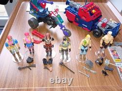 GI-JOE DREDNOKS TRICYCLE, THUNDERMACHINE, ROAD PIG, THRASHER etc. All complete