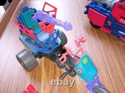 GI-JOE DREDNOKS TRICYCLE, THUNDERMACHINE, ROAD PIG, THRASHER etc. All complete