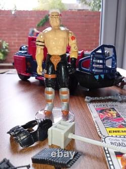 GI-JOE DREDNOKS TRICYCLE, THUNDERMACHINE, ROAD PIG, THRASHER etc. All complete