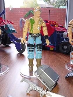 GI-JOE DREDNOKS TRICYCLE, THUNDERMACHINE, ROAD PIG, THRASHER etc. All complete