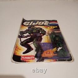 GI JOE FUNSKOOL 3xCarded Figures Cobra Night Viper, Cobra EEL & T. A. R. G. A. T