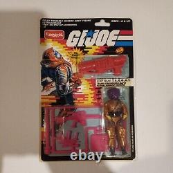 GI JOE FUNSKOOL 3xCarded Figures Cobra Night Viper, Cobra EEL & T. A. R. G. A. T