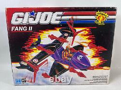 GI JOE Fang II 2 Hasbro Vintage Action Figure 1989 Cobra Sealed Bag NEW MIB