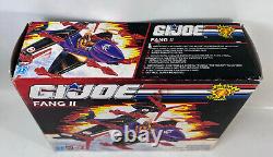 GI JOE Fang II 2 Hasbro Vintage Action Figure 1989 Cobra Sealed Bag NEW MIB