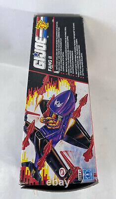 GI JOE Fang II 2 Hasbro Vintage Action Figure 1989 Cobra Sealed Bag NEW MIB