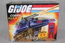 GI JOE HASBRO Cobra H. I. S. S. HISS III Rip It Figure Set New Sealed Retro 2021