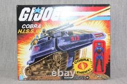GI JOE HASBRO Cobra H. I. S. S. HISS III Rip It Figure Set New Sealed Retro 2021