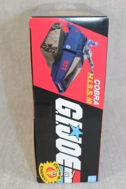 GI JOE HASBRO Cobra H. I. S. S. HISS III Rip It Figure Set New Sealed Retro 2021
