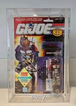 GI JOE Night Creeper Action Figure Reseal On Original Card Hasbro 1989