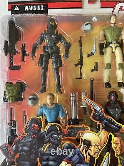 GI JOE Plague Troopers Vs Steel Brigade 6 Pack Rare Vintage 2006