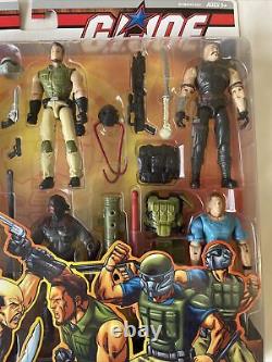 GI JOE Plague Troopers Vs Steel Brigade 6 Pack Rare Vintage 2006