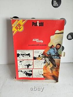 GI JOE Polistil Action Team 1975 X 3 carded Accessories