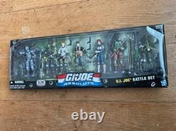 GI JOE RESOLUTE UNOPENED 7pack FLINT SCARLET STALKER GUNG HO ROADBLOCK DUKE