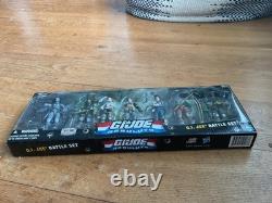 GI JOE RESOLUTE UNOPENED 7pack FLINT SCARLET STALKER GUNG HO ROADBLOCK DUKE