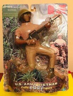 GI JOE US ARMY VIETNAM Fully Poseable Figure. Hasbro 1998. As NewithSealed. Scarce