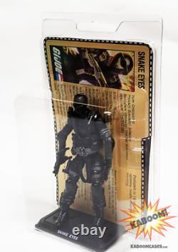 GI JOE action figure and file card protective plastic blister case clamshell 100