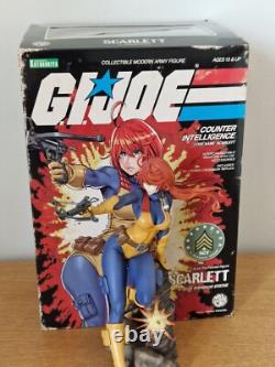 GI JOE counter intelligence SCARLETT 1/7 FIGURE (KOTOBUKIYA) GIJOE