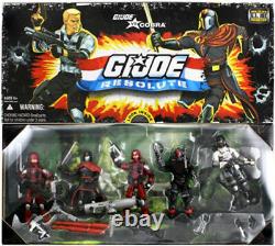 GI JOE v Cobra RESOLUTE 3.75 Toy Action Figure Collector 5 Pack COBRA VERY RARE