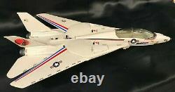 GI Joe 1983 Skystriker XP 14F Combat Jet Complete With Ace Pilot & Original Box