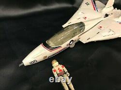 GI Joe 1983 Skystriker XP 14F Combat Jet Complete With Ace Pilot & Original Box