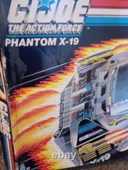 GI Joe 1988 Phantom X-19 Stealth Fighter With Box
