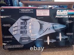 GI Joe 1988 Phantom X-19 Stealth Fighter With Box