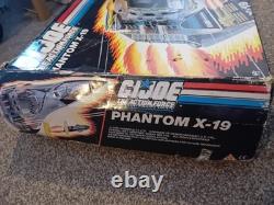 GI Joe 1988 Phantom X-19 Stealth Fighter With Box