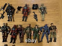 GI Joe 2000's Lanyard Corps Huge Bundle Mix Loose With Lots Of Accessories