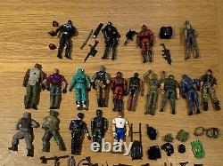 GI Joe 2000's Lanyard Corps Huge Bundle Mix Loose With Lots Of Accessories