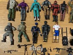 GI Joe 2000's Lanyard Corps Huge Bundle Mix Loose With Lots Of Accessories