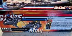 GI Joe 2005 Rhino Vehicle & Helicopter With Cannonball Sealed Online Exclusive