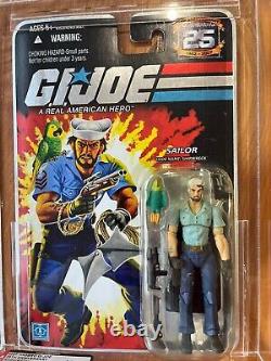 GI Joe 2007 Shipwreck Anchor & Shark 25th Anniversary Club Exclusive AFA 8.5