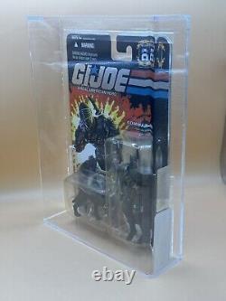 GI Joe 25th Anniversary Snake Eyes Commando & Timber AFA 85 Sealed