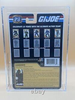 GI Joe 25th Anniversary Snake Eyes Commando & Timber AFA 85 Sealed