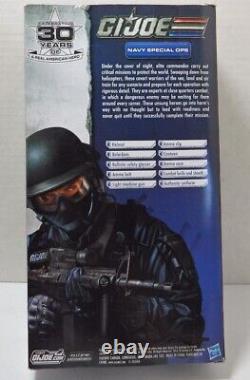 GI Joe 30 Years Anniversary Navy Special Ops 12 Action Figure NEW 2011