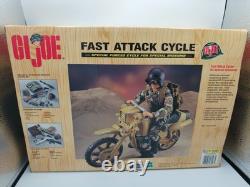 GI Joe 35th Anniversary Fast Attack Motorcycle Figure Vehicle 1998 Hasbro MIB
