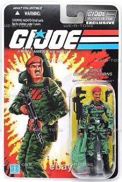 GI Joe ARAH Z Force Communications Calvin Jammer Mondale Figure Hasbro NRFP