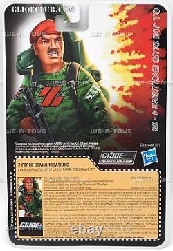 GI Joe ARAH Z Force Communications Calvin Jammer Mondale Figure Hasbro NRFP