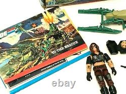 GI Joe ARAH Zartan with Box Swamp Skier Chameleon 1984 Complete Hasbro Vintage MIB