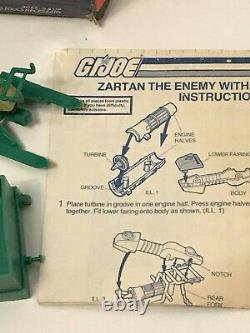 GI Joe ARAH Zartan with Box Swamp Skier Chameleon 1984 Complete Hasbro Vintage MIB