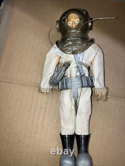 GI Joe Action Figure DEEP SEA DIVER 21cm Size Figure Vintage 1960's Rare