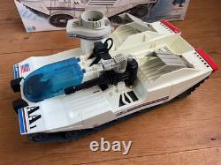 GI Joe Action Force Avalanche vehicle with Cold Front Figure COMPLETE plus Box