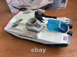 GI Joe Action Force Avalanche vehicle with Cold Front Figure COMPLETE plus Box