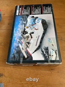 GI Joe Action Force Avalanche vehicle with Cold Front Figure COMPLETE plus Box